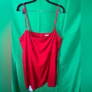 Abercrombie & Fitch Red Mini Dress